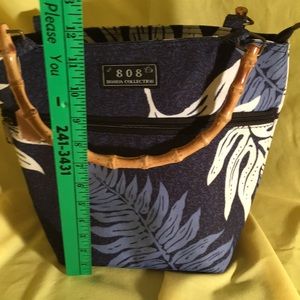 808 Honua Bags - TOTE bamboo handle bag 808 Honua Bags - TOTE bamboo handle bag